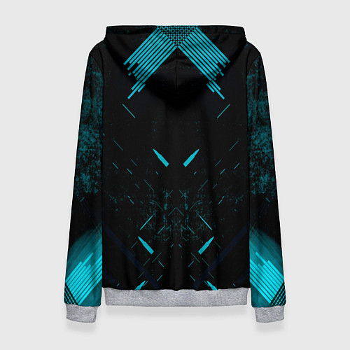 Женская толстовка Неоновые пули / 3D-Меланж – фото 2