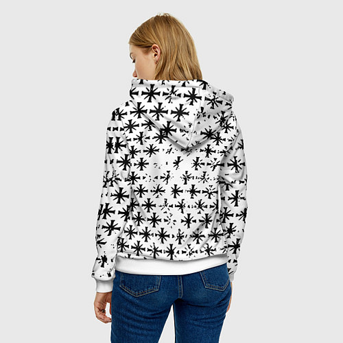 Женская толстовка Farcry ubisoft pattern / 3D-Белый – фото 4