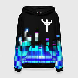 Женская толстовка Judas Priest эквалайзер