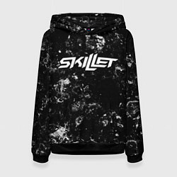 Женская толстовка Skillet black ice