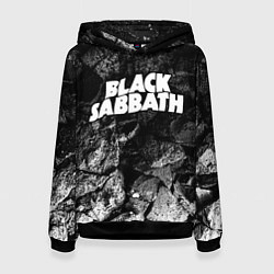 Толстовка-худи женская Black Sabbath black graphite, цвет: 3D-черный