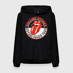 Женская толстовка Rolling Stones Established 1962 group