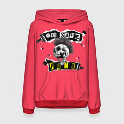 Женская толстовка God save pank