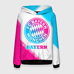 Женская толстовка Bayern neon gradient style