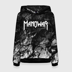 Женская толстовка Manowar black graphite