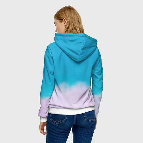 Женская толстовка Helldivers 2: Super Earth / 3D-Белый – фото 4