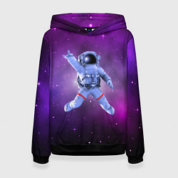 Женская толстовка Космический рок eee космонавт