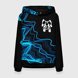 Женская толстовка Deftones sound wave