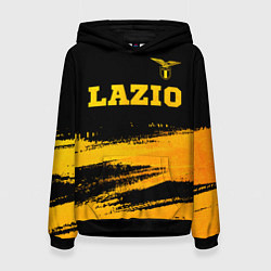 Женская толстовка Lazio - gold gradient посередине