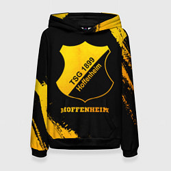 Женская толстовка Hoffenheim - gold gradient