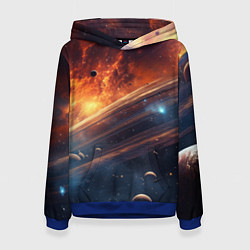 Женская толстовка Млечный путь космос