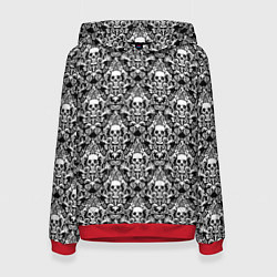 Женская толстовка Skull patterns