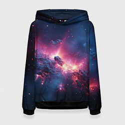 Женская толстовка Взрыв в космосе
