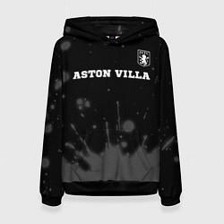 Женская толстовка Aston Villa sport на темном фоне посередине