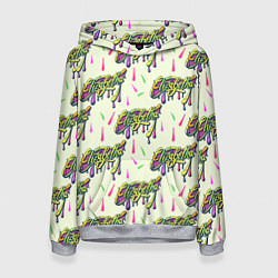 Женская толстовка Елизавета и капли