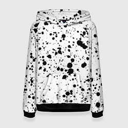 Женская толстовка Черные пятна