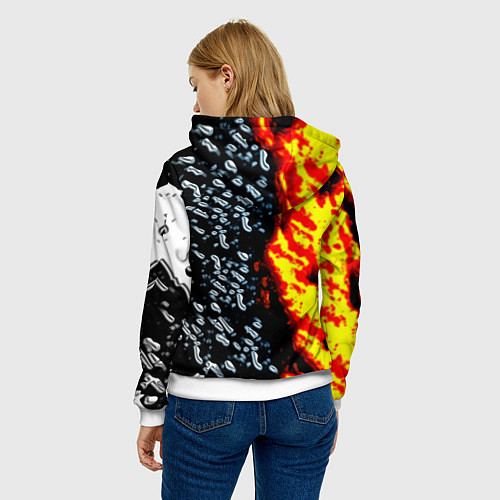 Женская толстовка Возрождение российской империи / 3D-Белый – фото 4