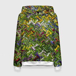 Женская толстовка Разноцветная абстракция