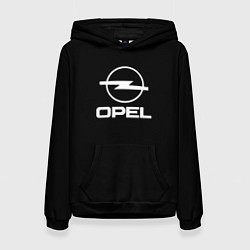 Женская толстовка Opel logo white