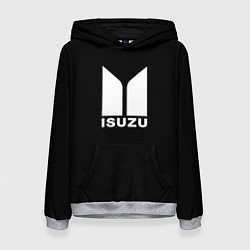 Женская толстовка Isuzu white logo