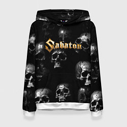 Женская толстовка Sabaton - logo rock group