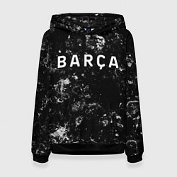Толстовка-худи женская Barcelona black ice, цвет: 3D-черный
