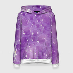 Женская толстовка Фиолетовая пена