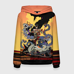 Женская толстовка Hades Загрей принц Подземного мира