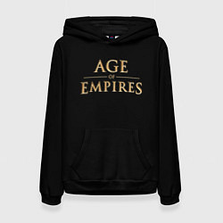 Женская толстовка Age of Empires logo