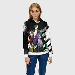 Толстовка-худи женская Ветролом, цвет: 3D-белый — фото 2