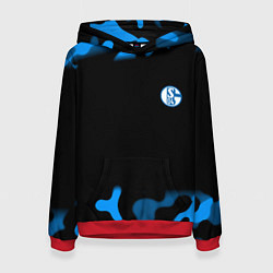 Женская толстовка Schalke 04 fc camo