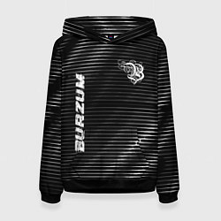 Женская толстовка Burzum metal rock lines