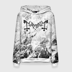 Женская толстовка Mayhem white graphite