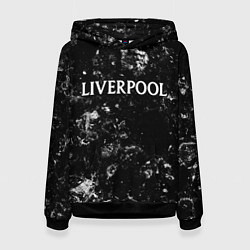 Женская толстовка Liverpool black ice