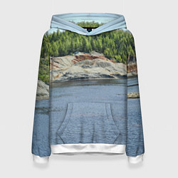 Женская толстовка Троицко-байновское месторождение глины