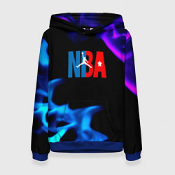 Женская толстовка NBA neon flame