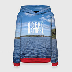 Женская толстовка Озеро Наговье