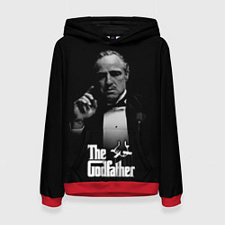 Толстовка-худи женская Don Vito Corleone, цвет: 3D-красный