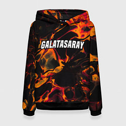 Женская толстовка Galatasaray red lava