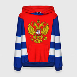 Женская толстовка Россия герб спорт