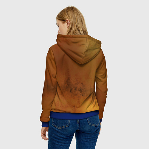 Женская толстовка Game Hellblade / 3D-Синий – фото 4