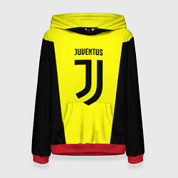 Женская толстовка Juventus sport geometry yellow