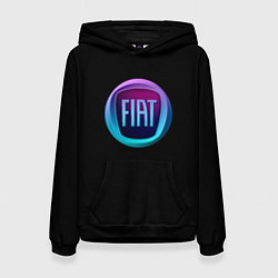 Женская толстовка FIAT logo neon