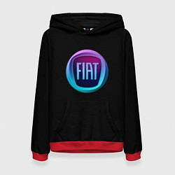 Женская толстовка FIAT logo neon