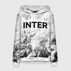 Женская толстовка Inter white graphite