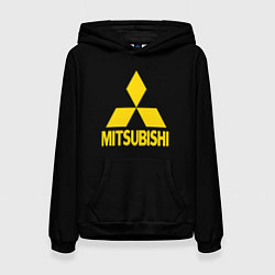 Женская толстовка Mitsubishi logo yelow