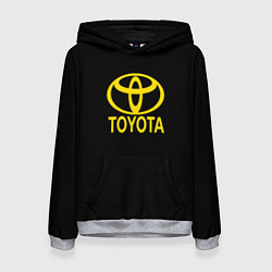 Женская толстовка Toyota yellow