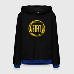 Женская толстовка FIAT logo yelow