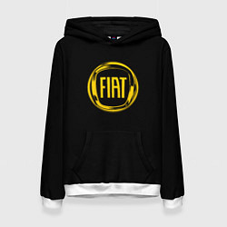 Женская толстовка FIAT logo yelow