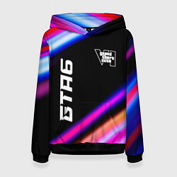 Женская толстовка GTA6 speed game lights